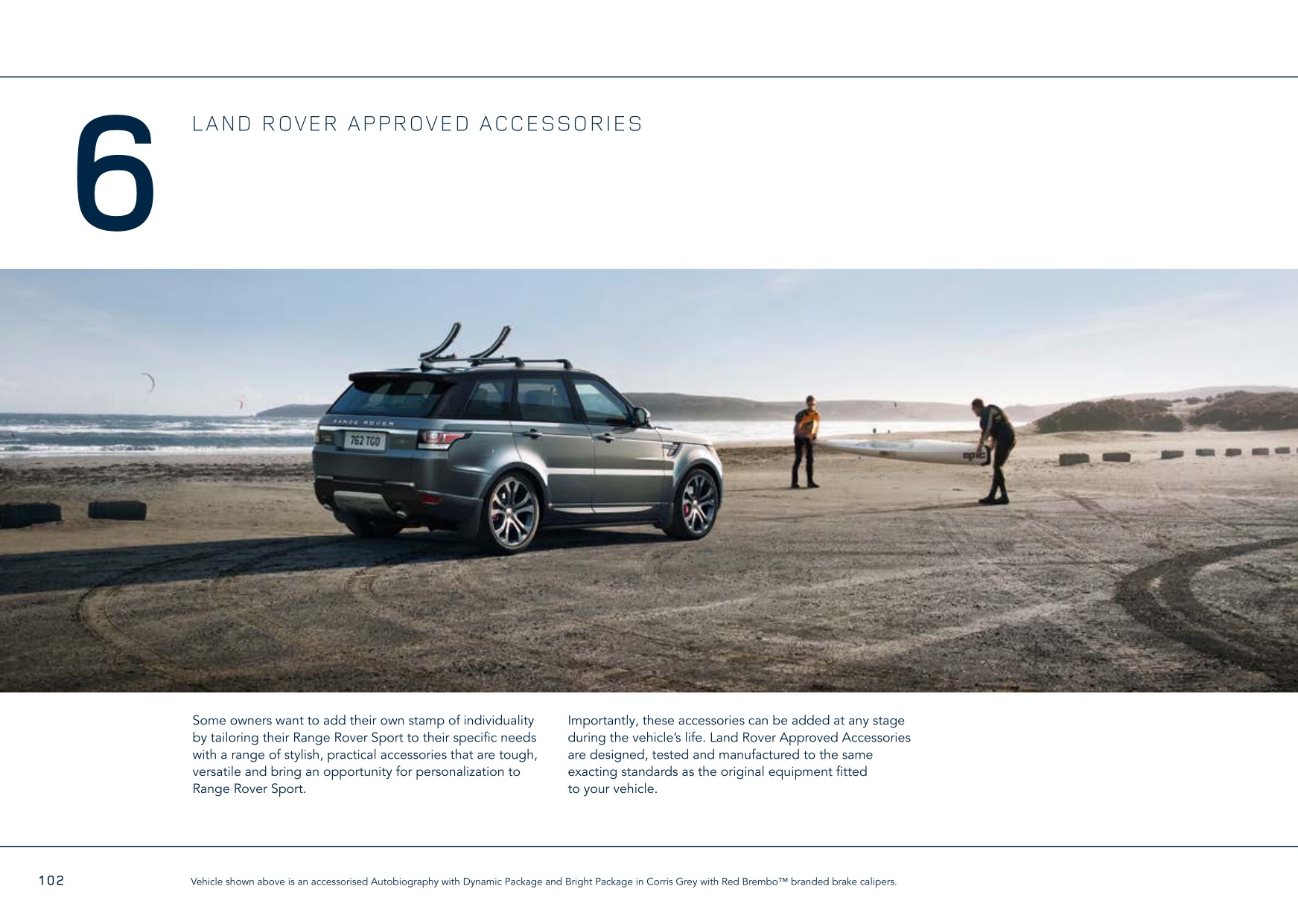 2017 Range Rover Sport Brochure Page 110
